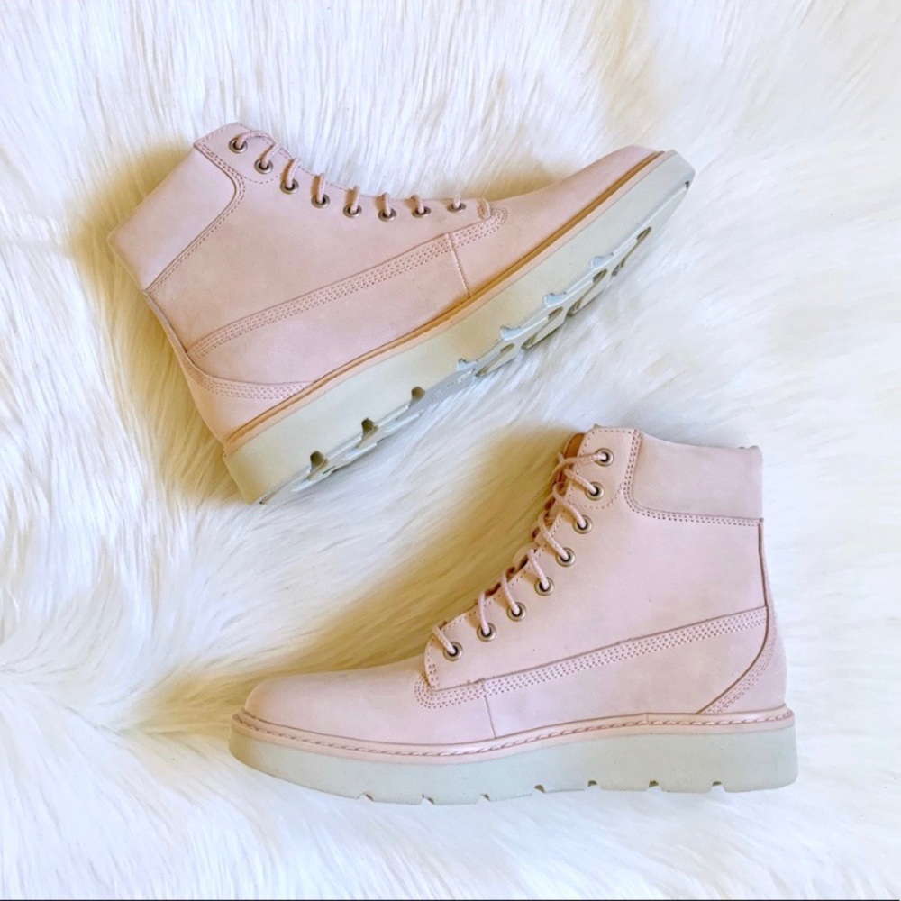 Timberland Kenniston 6” Light Pink Sneaker Boots - Picture 5 of 8
